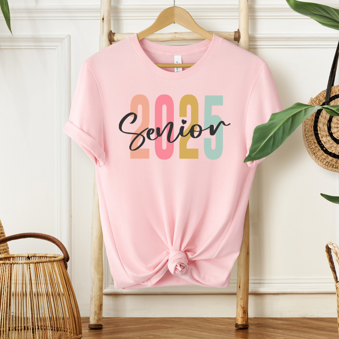 Senior 2025 Colorful | Tshirt, Hoodie, Sweatshirt MadreForte LLC