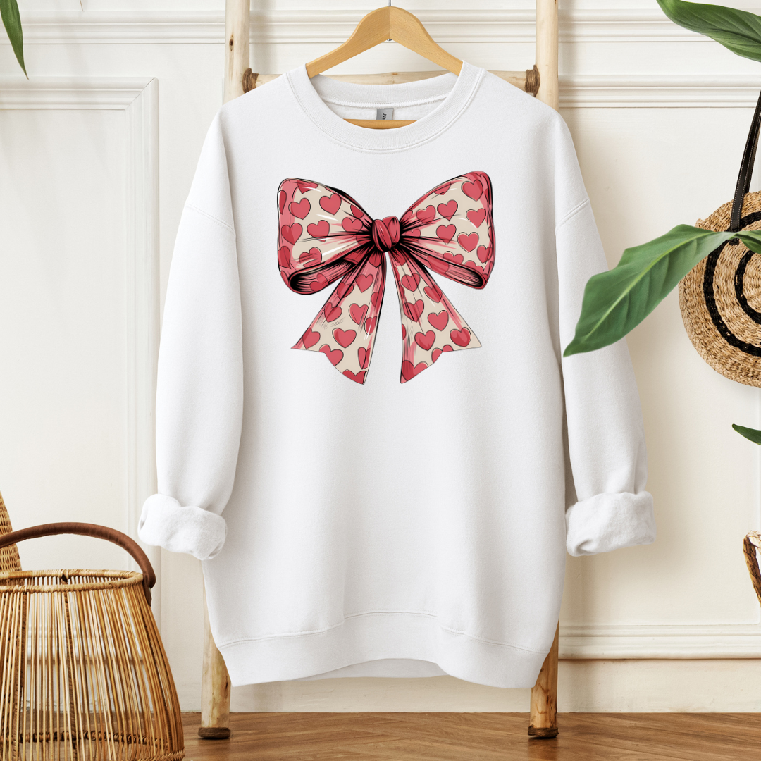 Valentine Bow| T-Shirt or Sweater MadreForte LLC