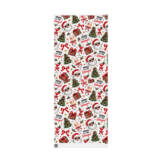 Merry & Unhinged Christmas Wrapping Paper | Funny Holiday Gift Wrap