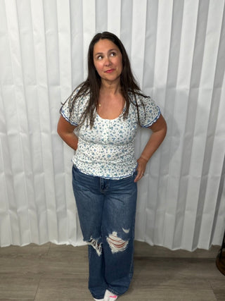 Bluebell Breeze Top
