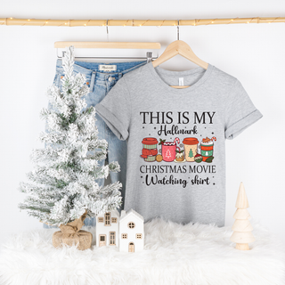 Hallmark Movie Watching Graphic Tee