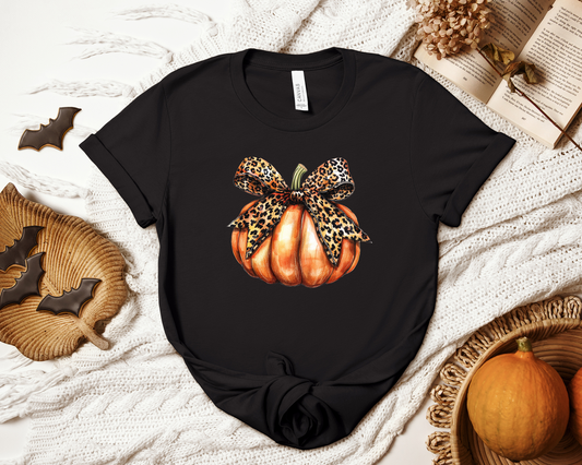 Leopard Pumpkin Tee