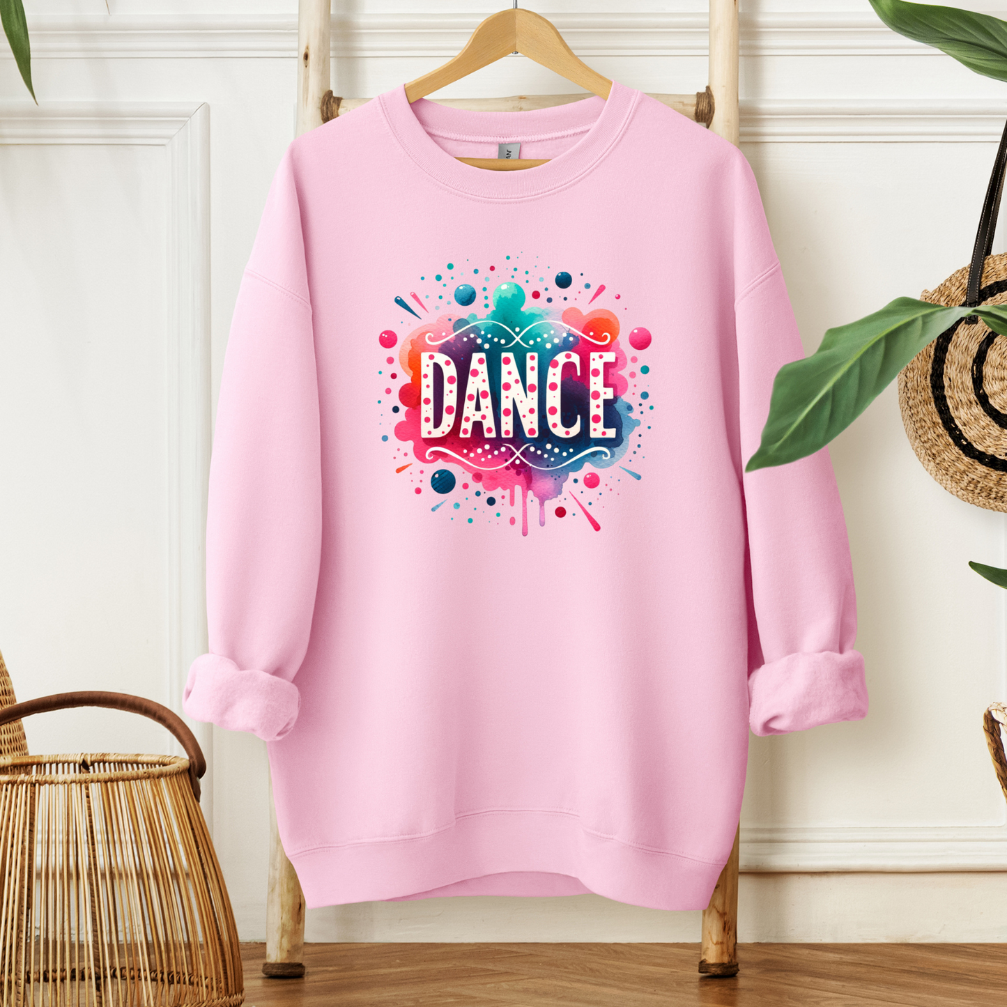 Dance Color Explosion | Sweatshirt or Hoodie MadreForte LLC