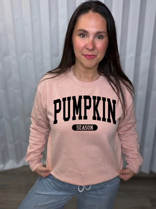 Varsity Pumpkin Season Sweatshirt