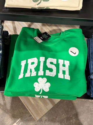 Irish Distressed Sweatshirt