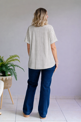 Ash & Light Knit Top