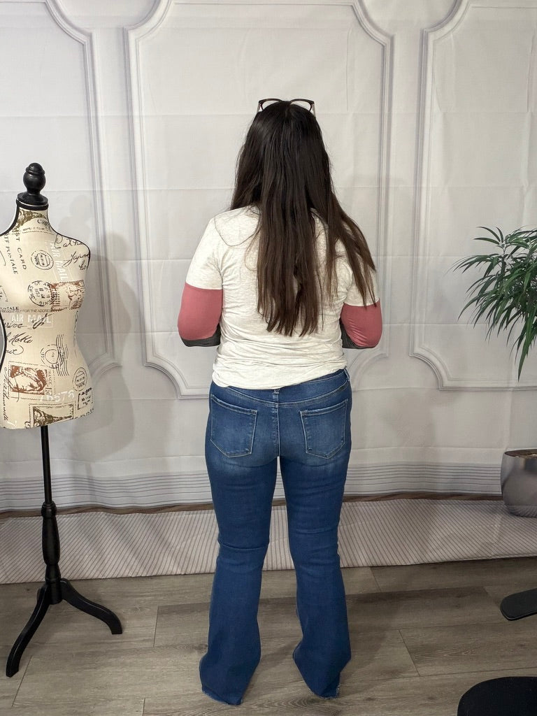 BRENDA High Rise Bootcut Kancan Jeans