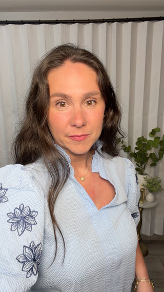 That Easy Notch Neck Blouse