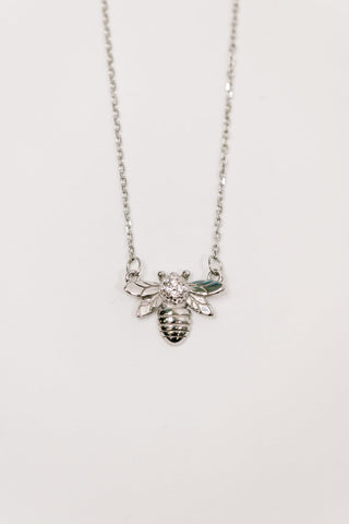 Bee Line Sterling Silver Necklace