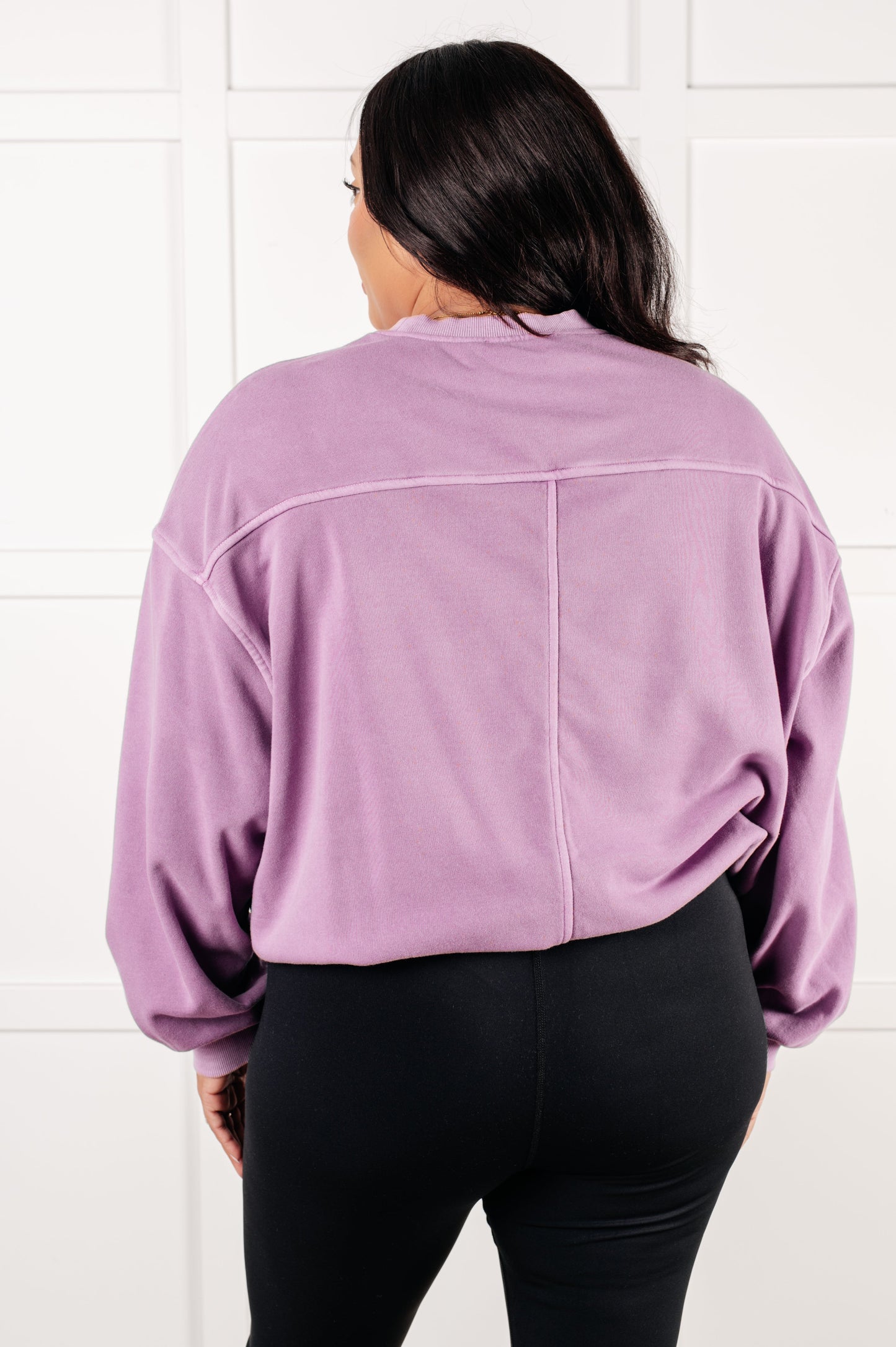 Beyond the Basics Pullover in Violet MadreForte LLC