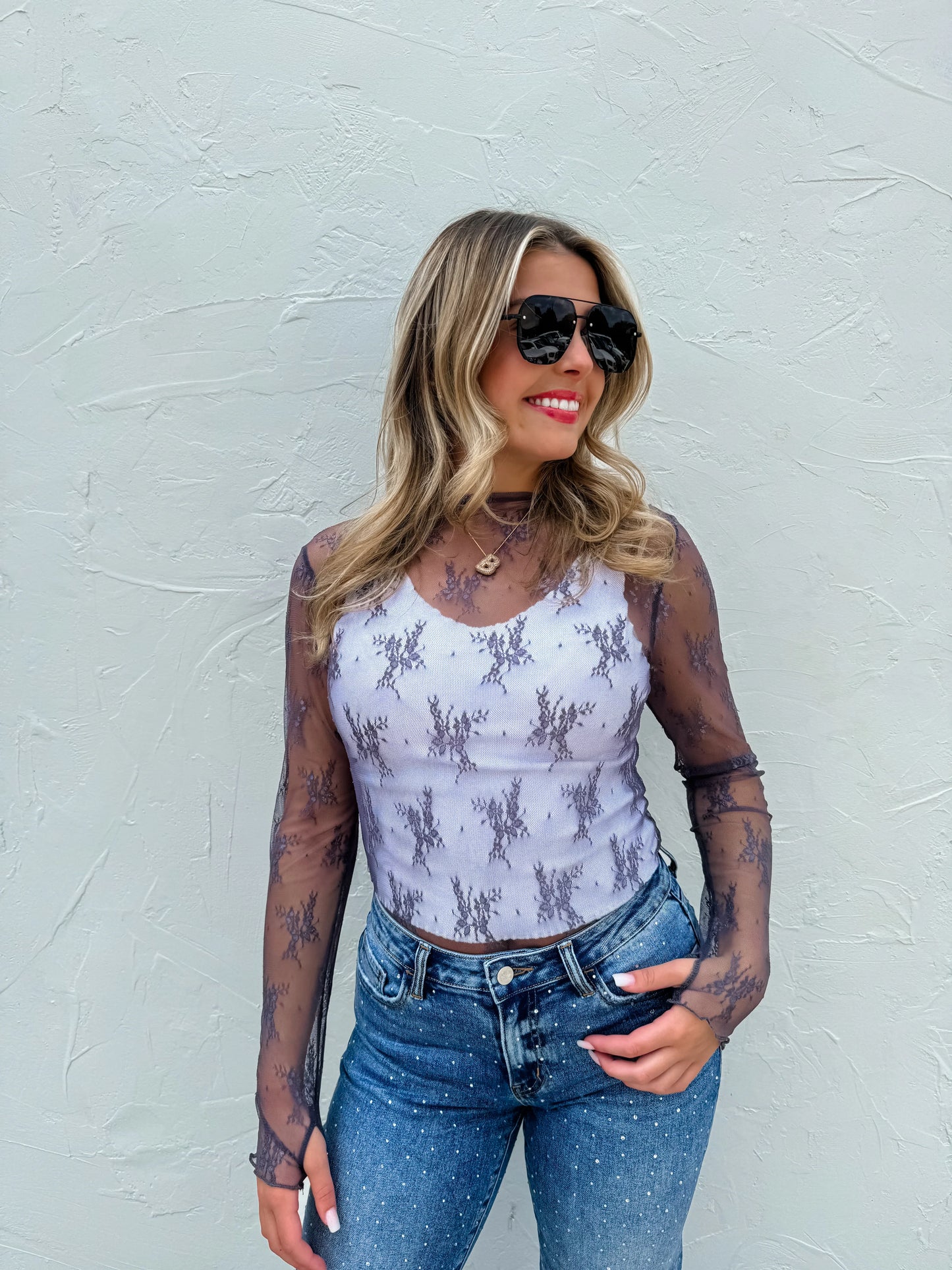 PREORDER: Roxy Lace Top in Six Colors MadreForte LLC