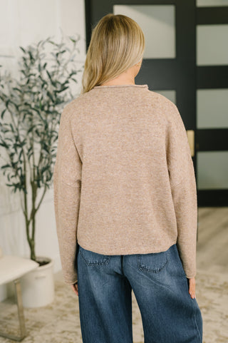 Careful Consideration Collared Button Down in Mocha