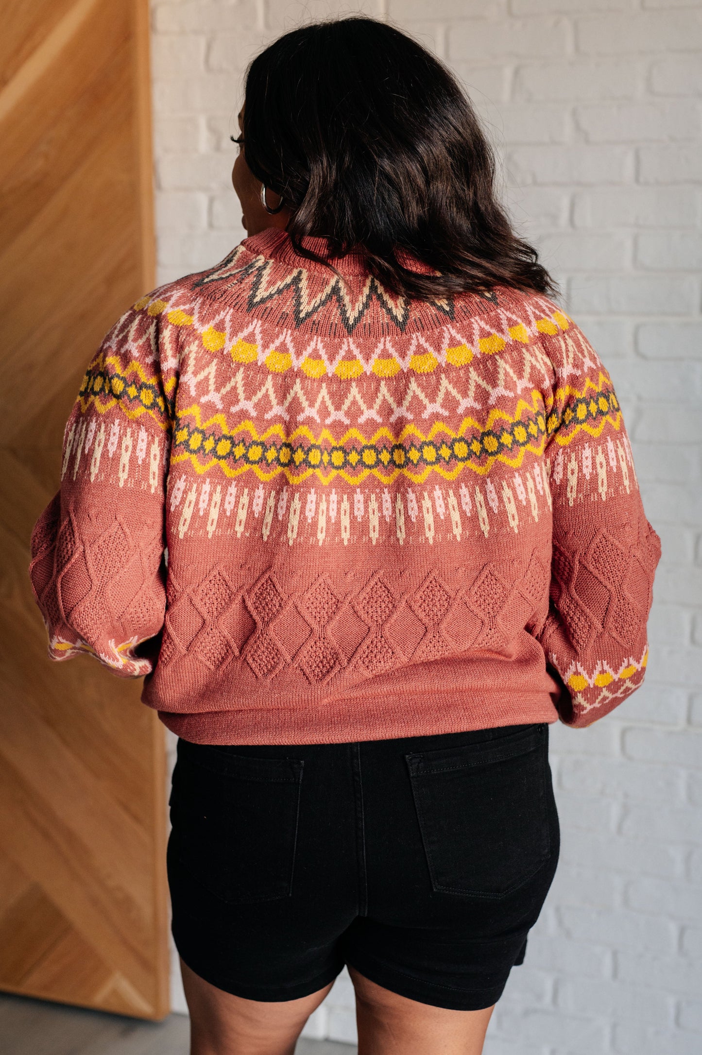 Cozy Chalet Fair Isle Sweater MadreForte LLC