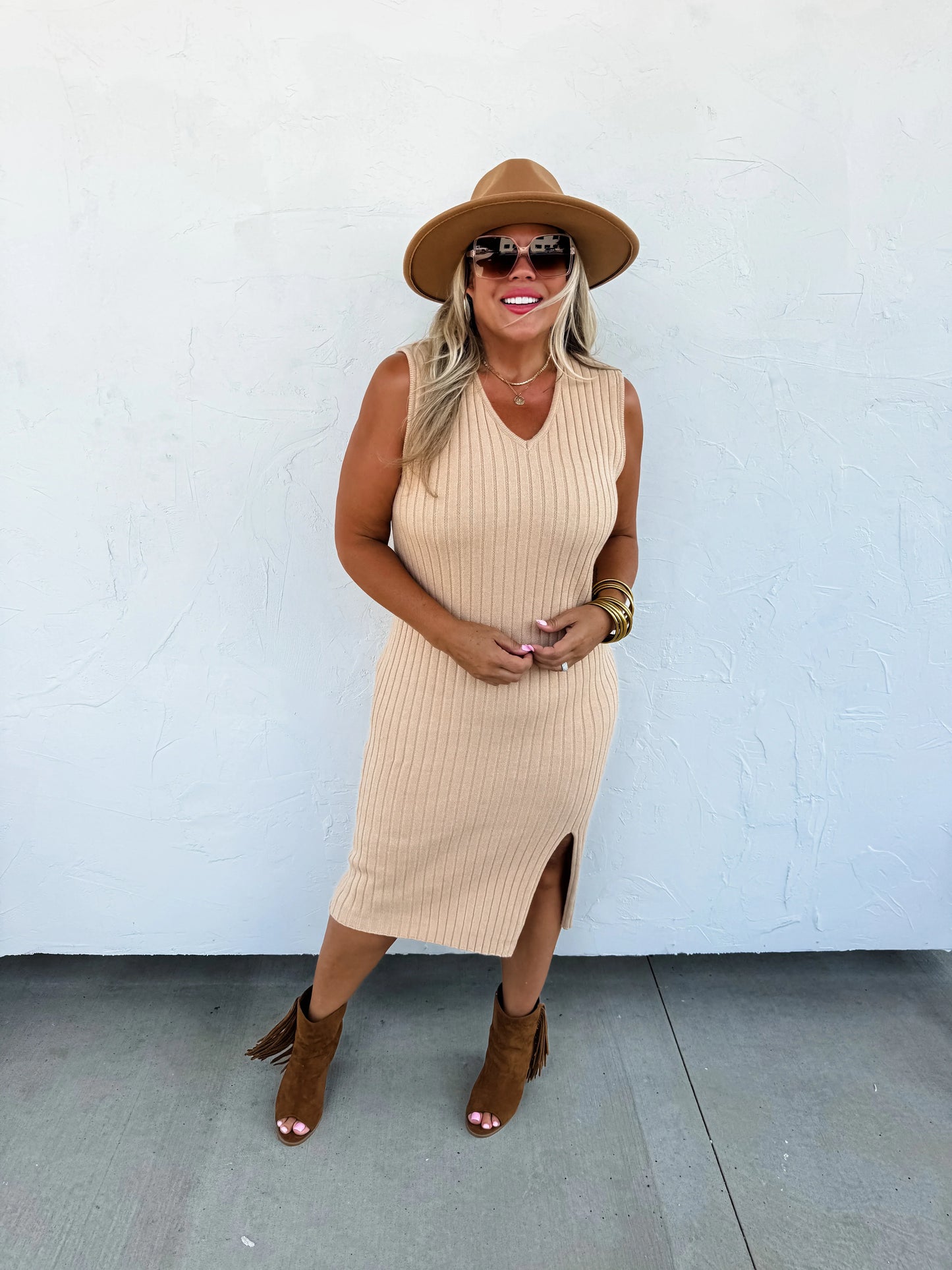 PREORDER: Livvy Sweater Dress in Three Colors MadreForte LLC