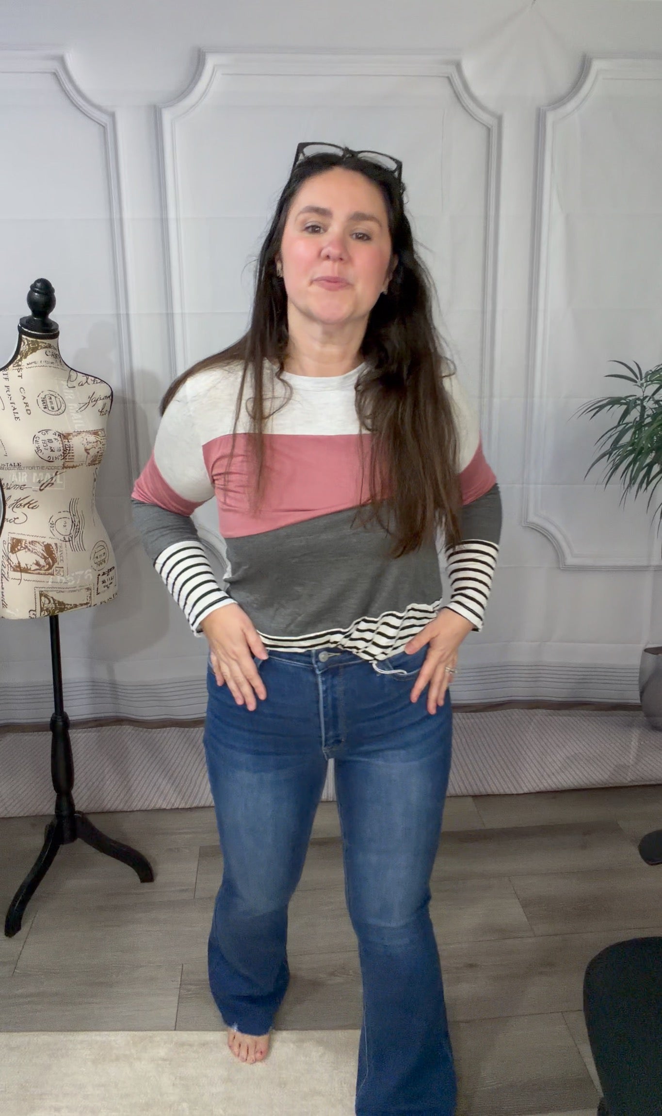 BRENDA High Rise Bootcut Kancan Jeans