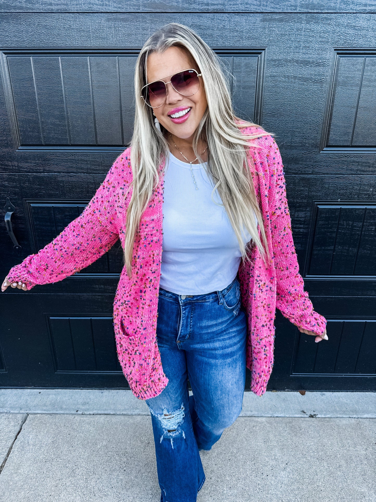 PREORDER: Spring Miley Dot Cardigans in Five Colors MadreForte LLC