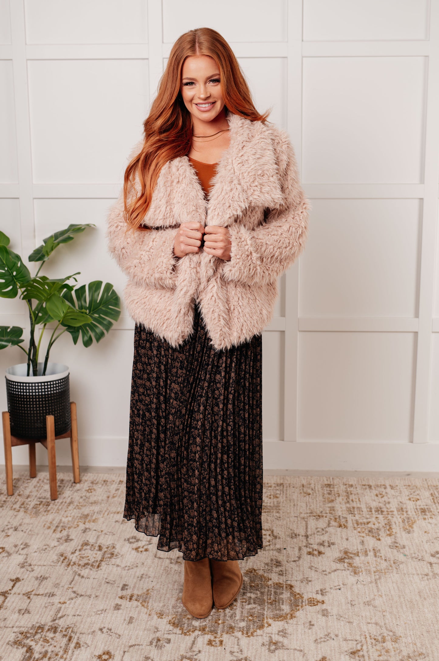 Disco Queen Faux Fur Coat MadreForte LLC