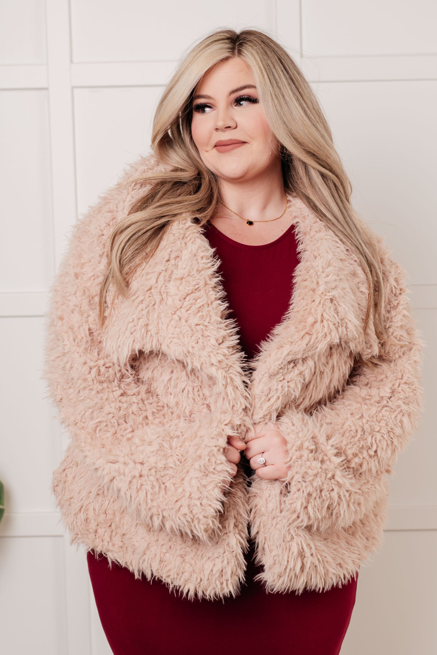 Disco Queen Faux Fur Coat MadreForte LLC