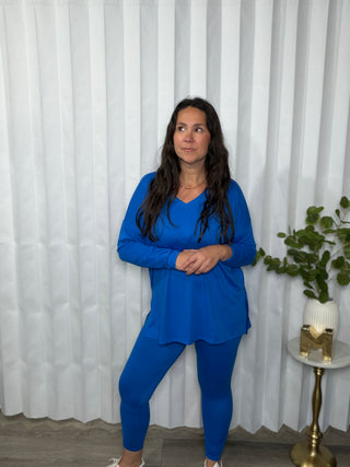 Zenana Endless Blue Lounge Set