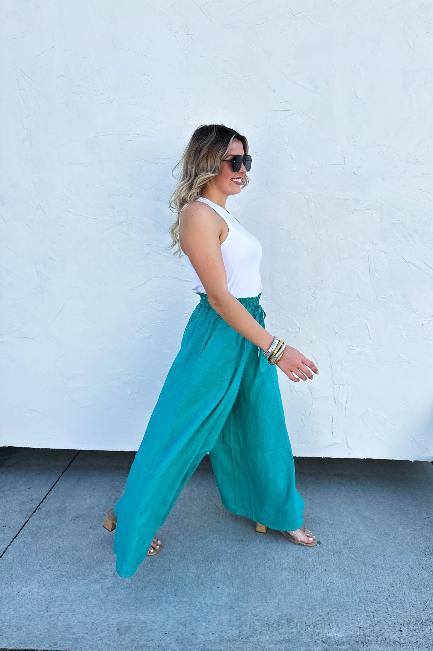 PREORDER: Johanna Linen Pants in Three Colors MadreForte LLC