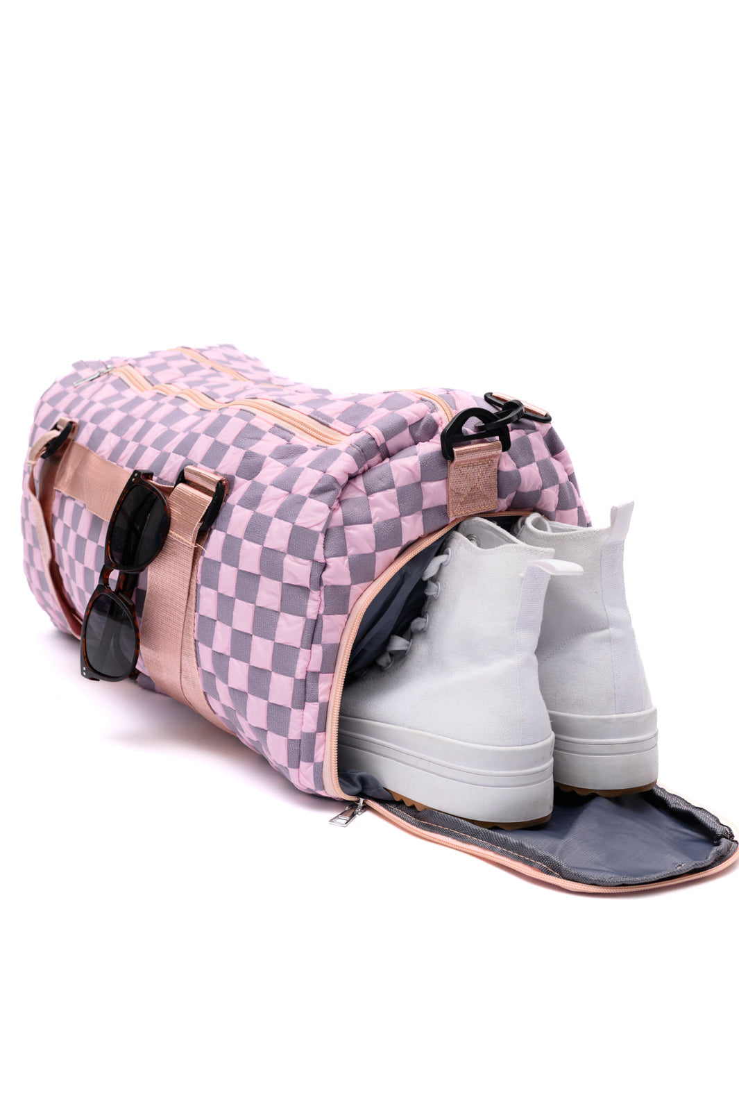 Elevate Travel Duffel in Pink MadreForte LLC