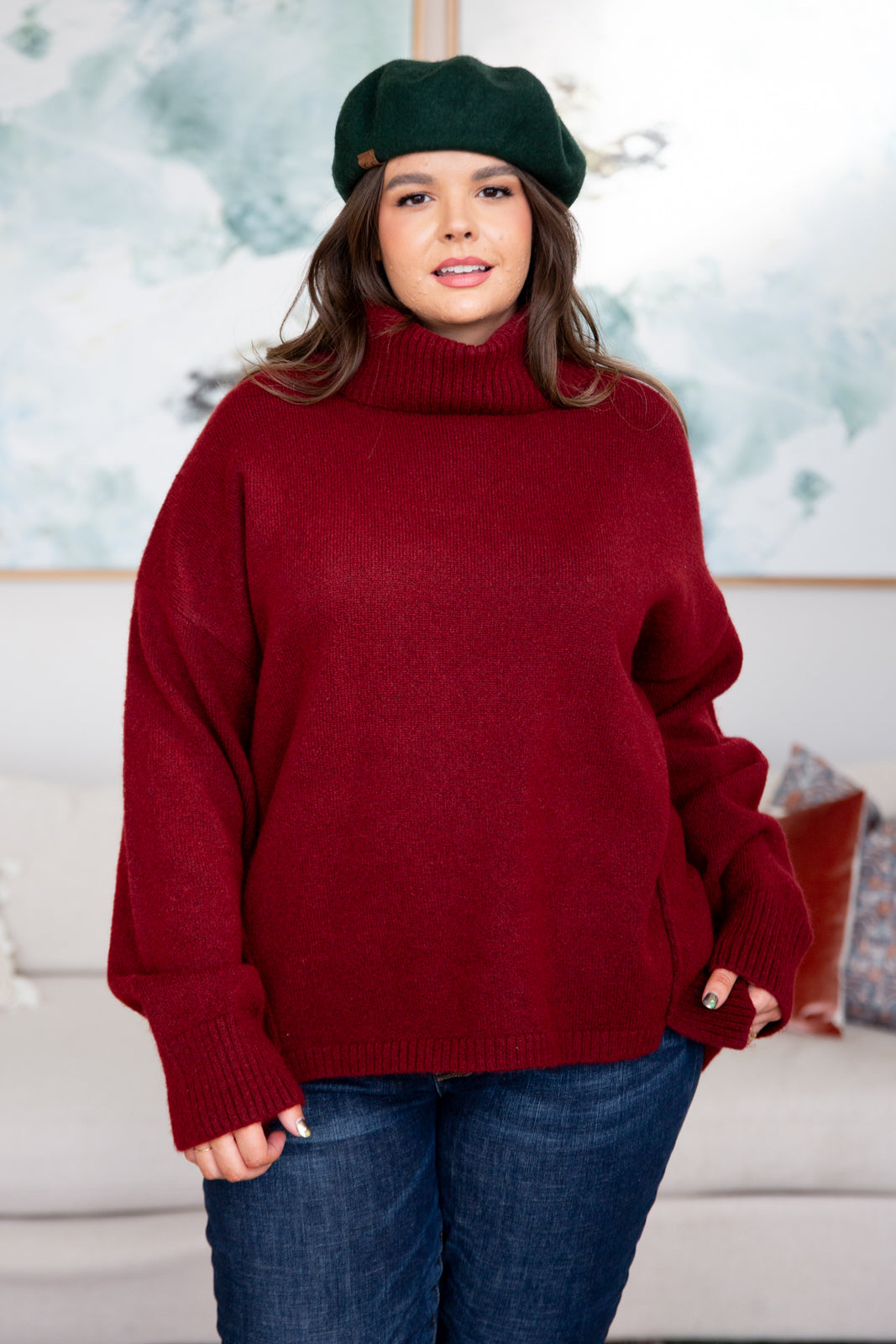 Envelop Me Turtleneck Sweater MadreForte LLC