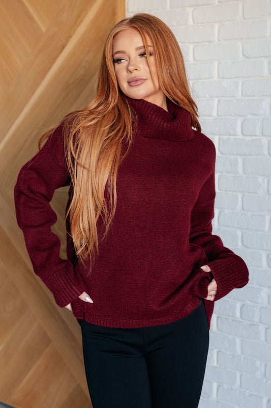 Envelop Me Turtleneck Sweater MadreForte LLC