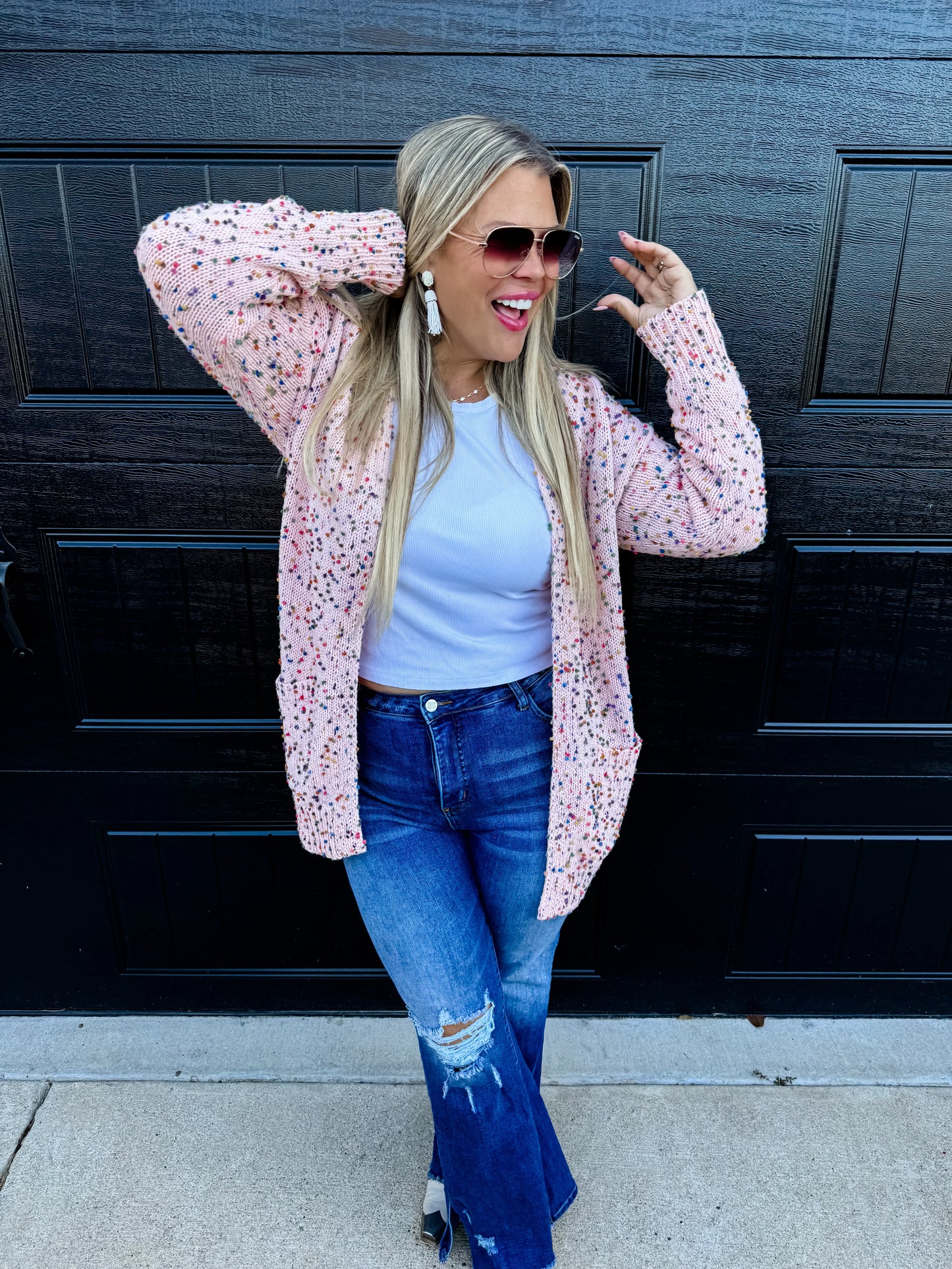 PREORDER: Spring Miley Dot Cardigans in Five Colors MadreForte LLC