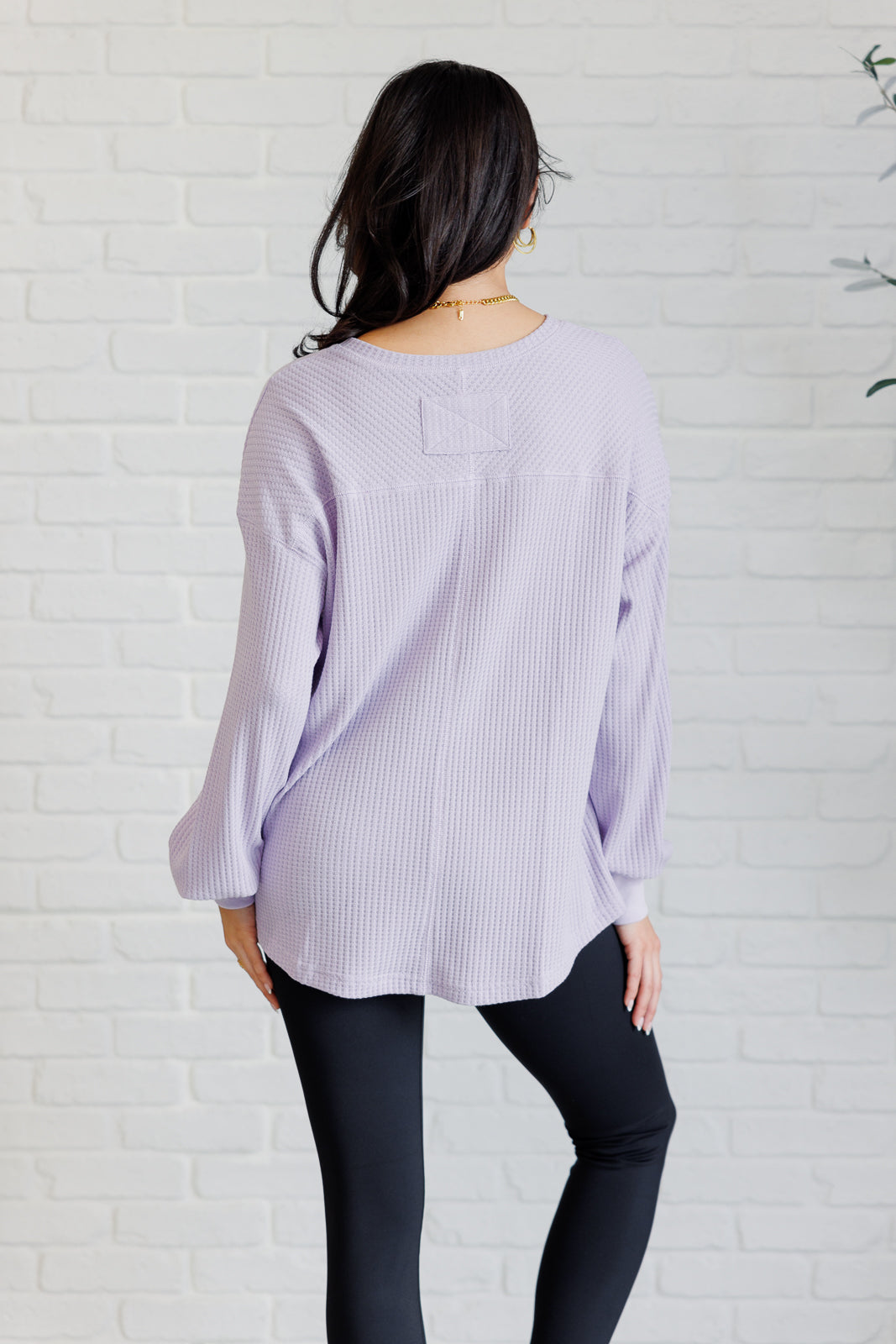 Good Things Are Coming V-Neck Top in Lavender MadreForte LLC