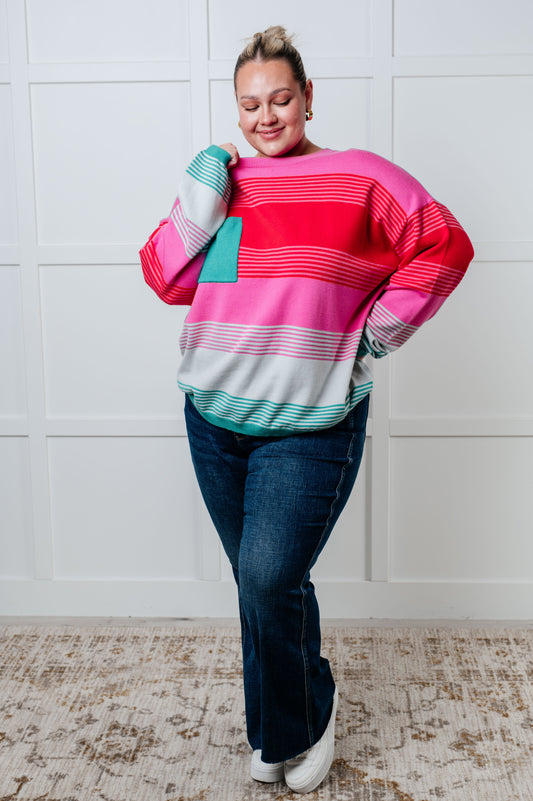 Gradual Feelings Striped Sweater MadreForte LLC