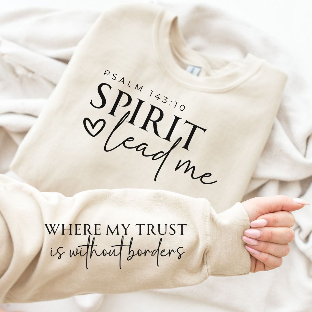 Spirit Lead Me Graphic Sweatshirt in Four Colors MadreForte LLC