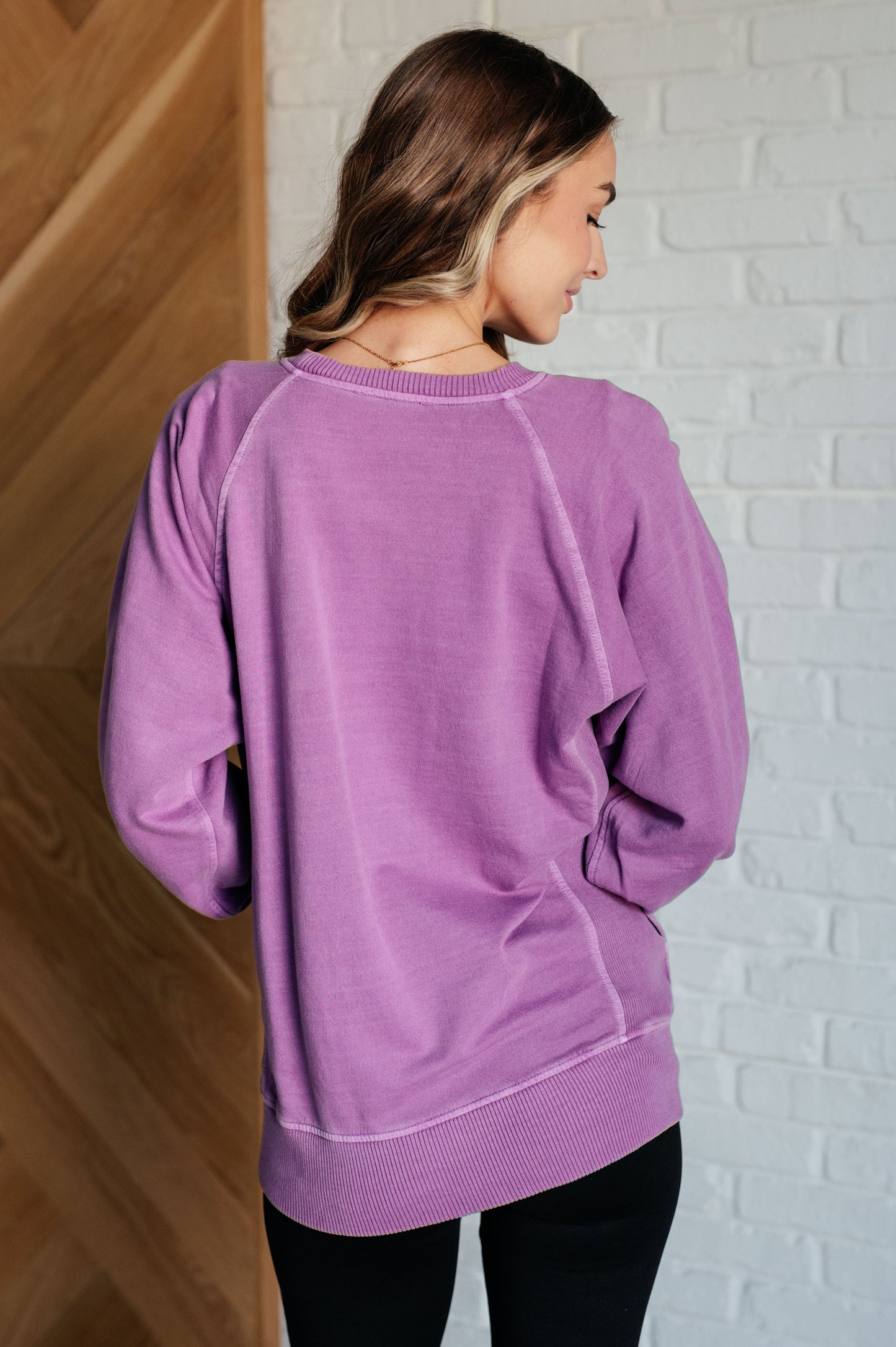 Hands Down Favorite Sweatshirt in Light Plum MadreForte LLC