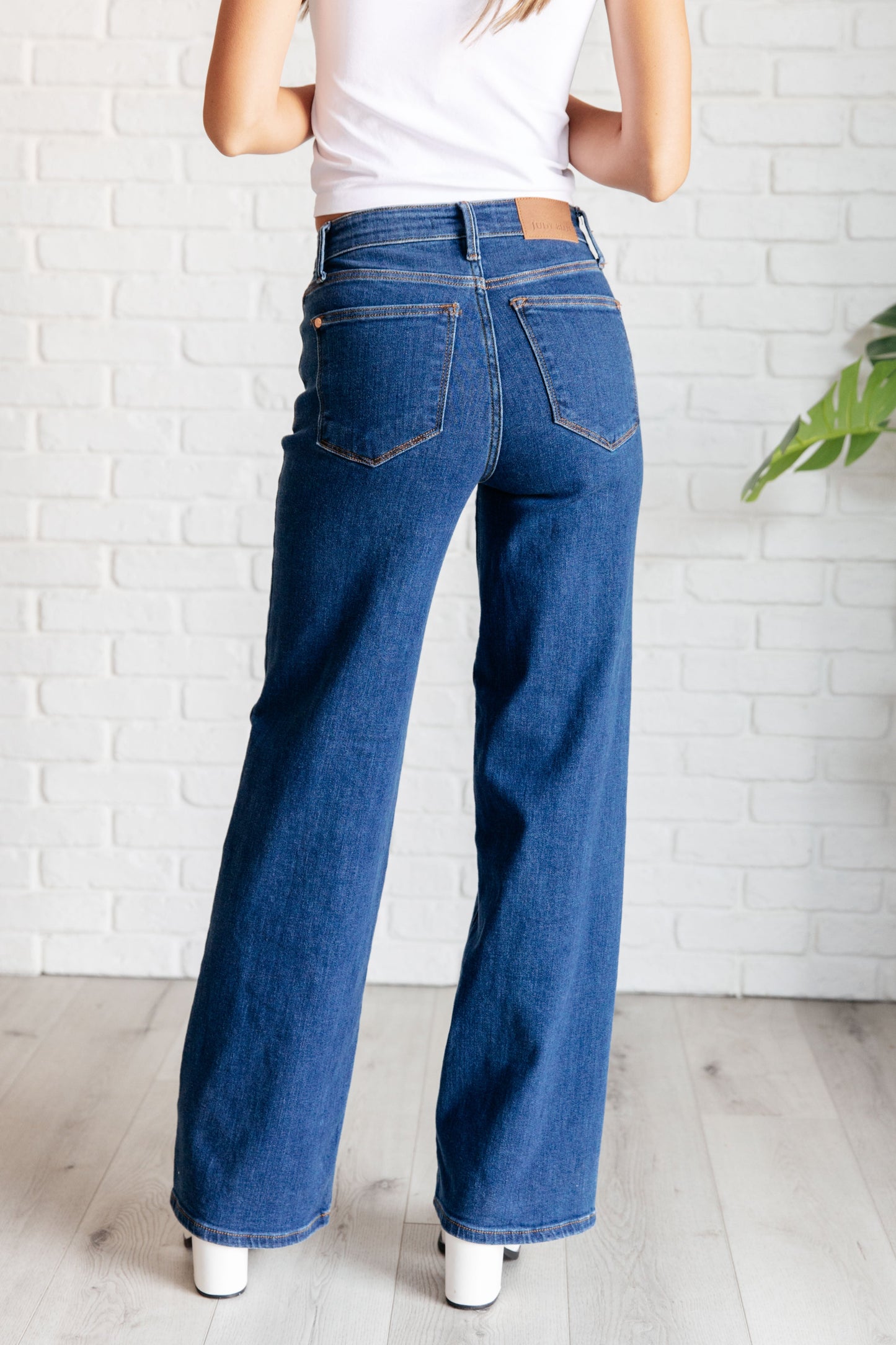 Hazel High Rise Vintage Wide Leg Jeans MadreForte LLC