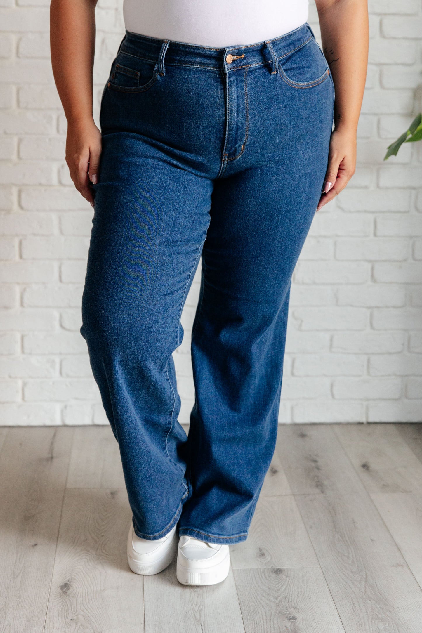 Hazel High Rise Vintage Wide Leg Jeans MadreForte LLC