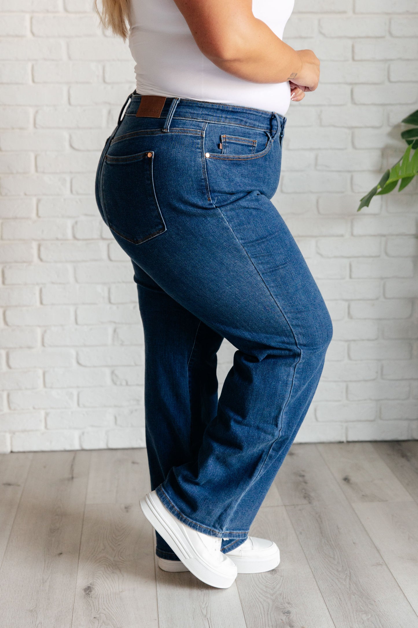 Hazel High Rise Vintage Wide Leg Jeans MadreForte LLC