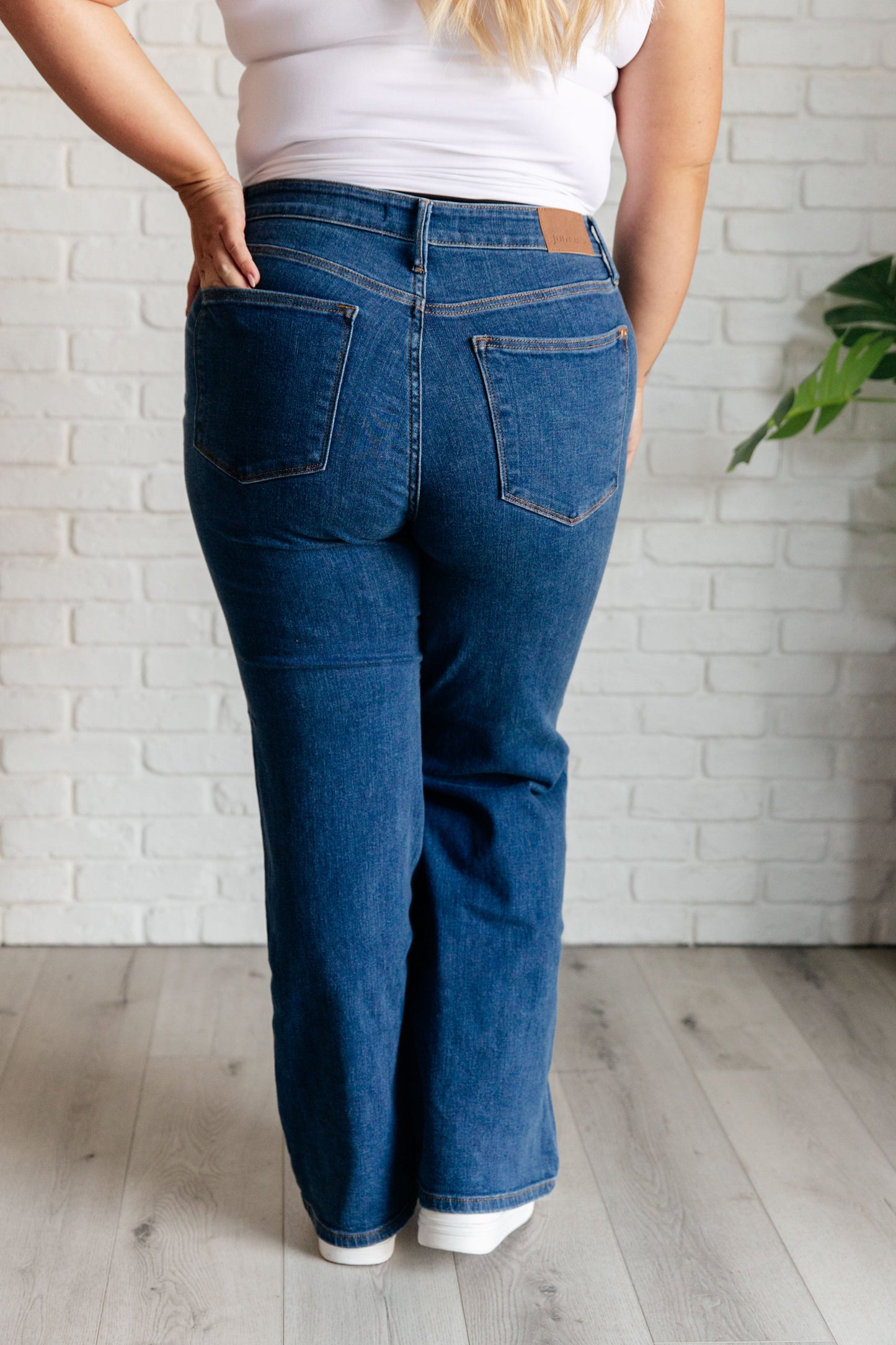 Hazel High Rise Vintage Wide Leg Jeans MadreForte LLC