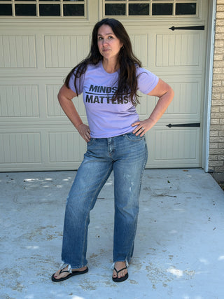 Kancan MID RISE TRUE STRAIGHT JEANS