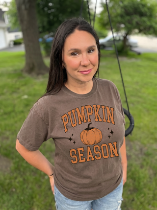 Rustic Pumpkin Season Graphic Tee