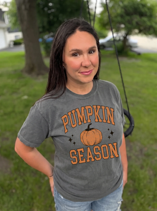 Rustic Pumpkin Season Graphic Tee