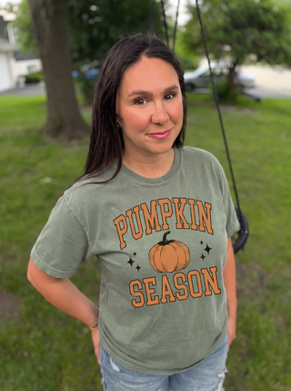 Rustic Pumpkin Season Graphic Tee