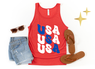 Wavy USA Tank