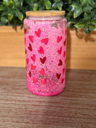 Love All Day Everyday | Glitter Snow Globe Glass