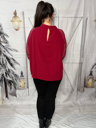 Lace on My Sleeves Blouse