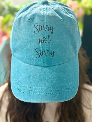 Sorry Not Sorry, Hat