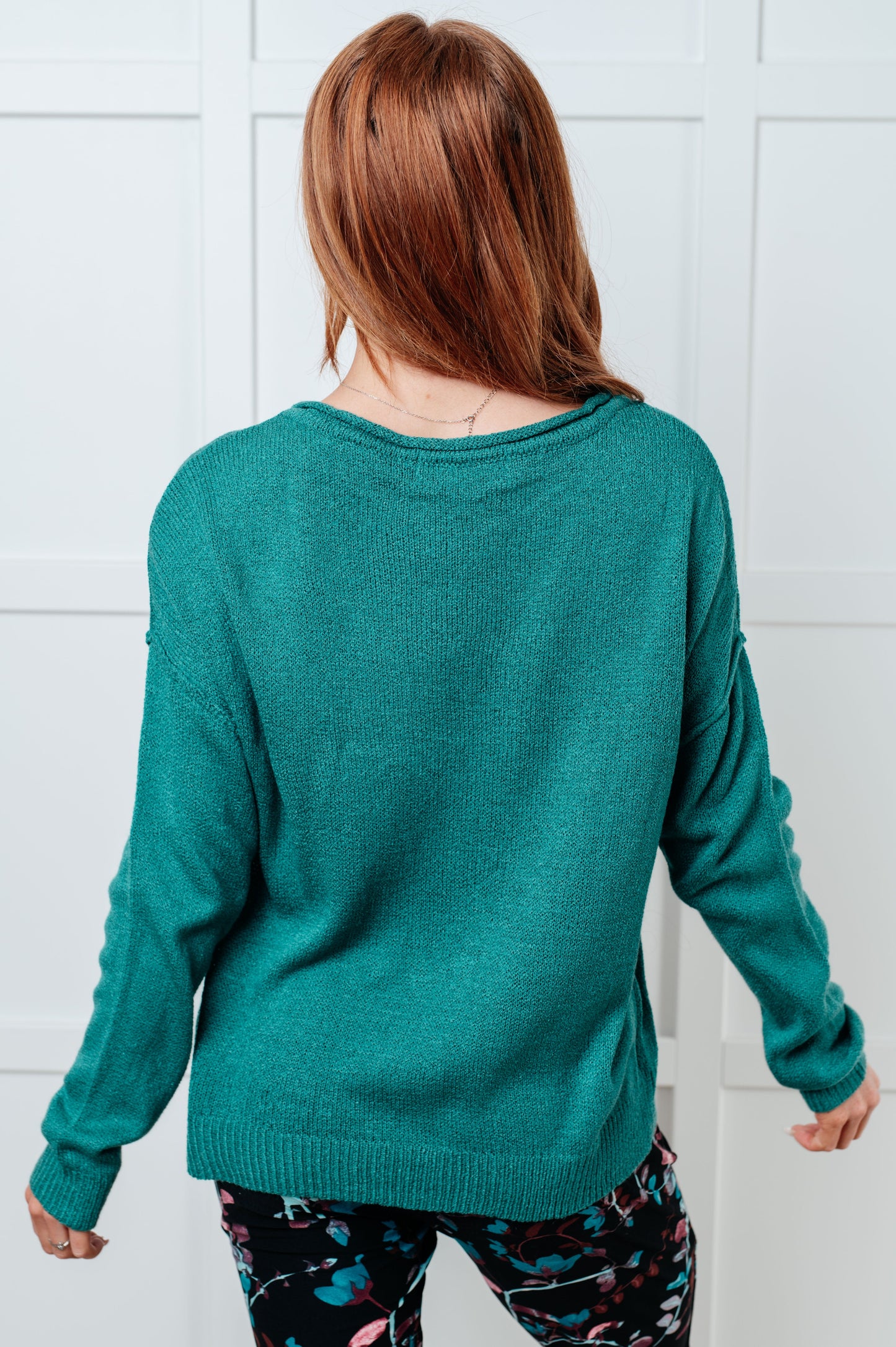 In Stitches Drop Shoulder Sweater MadreForte LLC