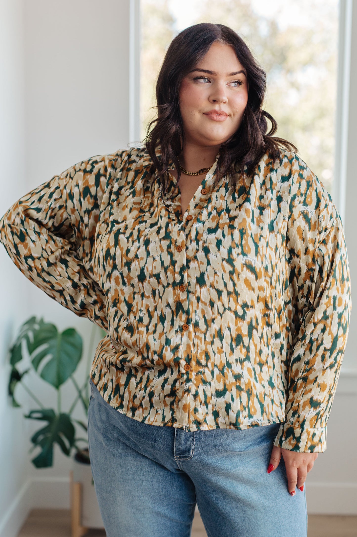 In the Willows Button Up Blouse MadreForte LLC