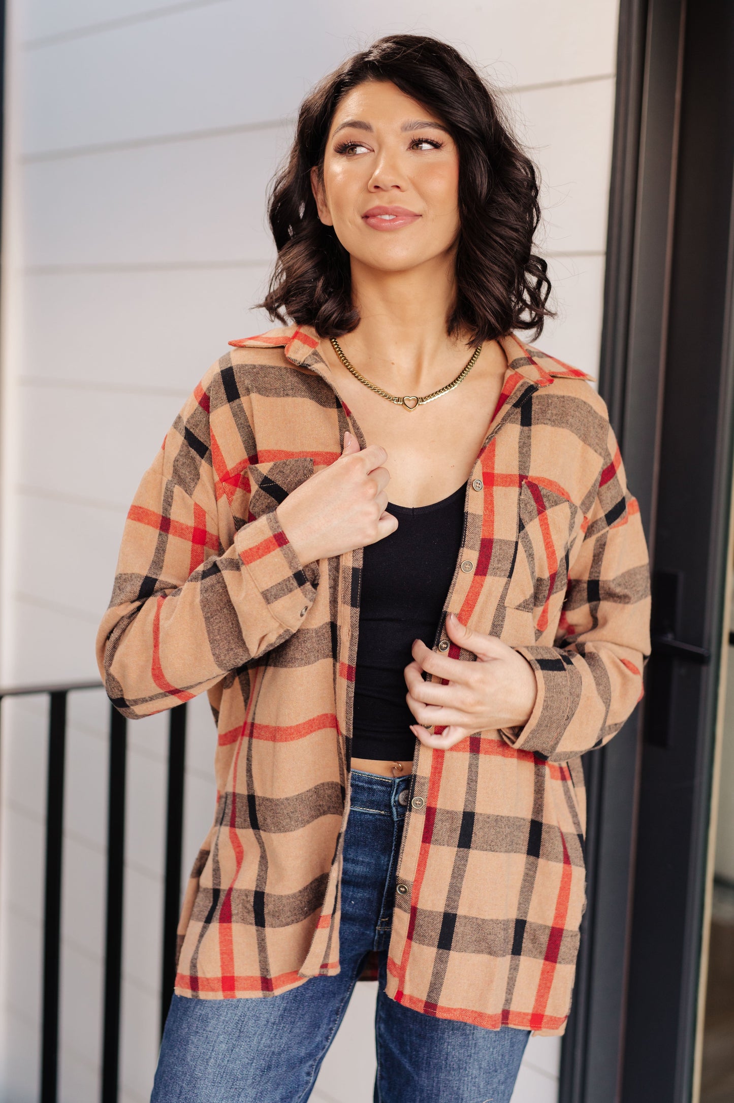 Is It Really Oversized Plaid Button Up MadreForte LLC