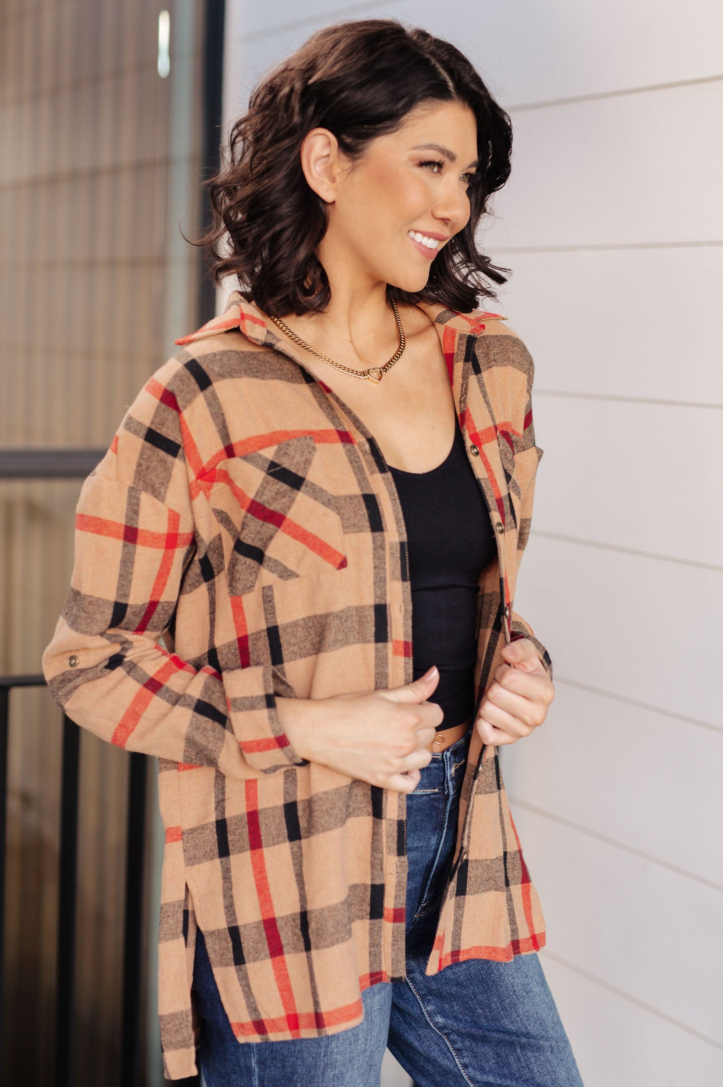 Is It Really Oversized Plaid Button Up MadreForte LLC