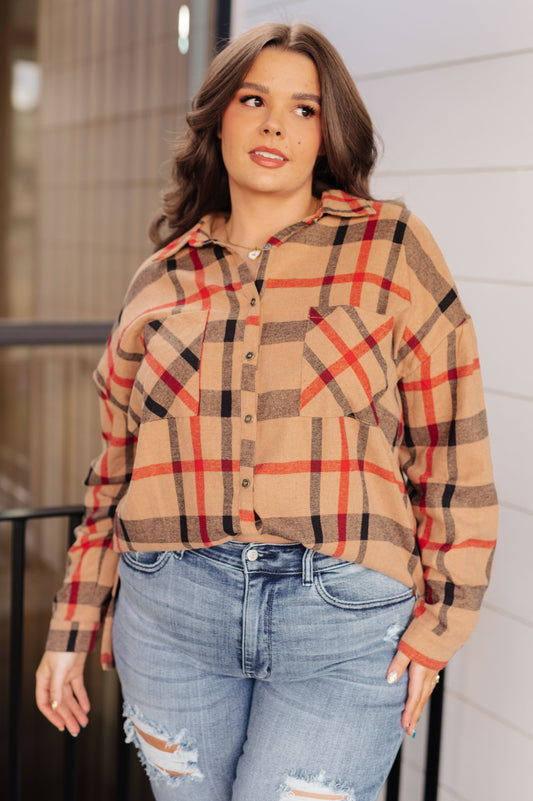 Is It Really Oversized Plaid Button Up MadreForte LLC