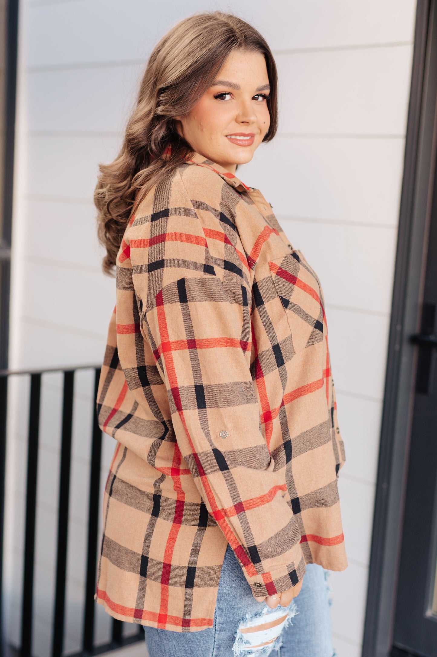 Is It Really Oversized Plaid Button Up MadreForte LLC